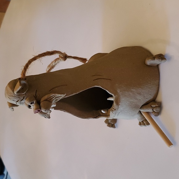 Tiny cat bird house - Picture 2 of 5